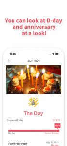 اسکرین شات 4 برنامه DAY DAY Widget : Countdown