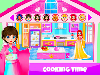 اسکرین شات بازی Princess Doll House Decoration 2