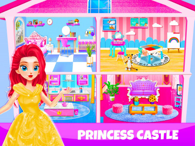 اسکرین شات بازی Princess Doll House Decoration 1