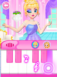 اسکرین شات بازی Princess Piano: Music Games 3