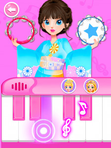 اسکرین شات بازی Princess Piano: Music Games 1