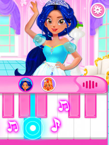 اسکرین شات بازی Princess Piano: Music Games 4