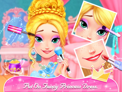 اسکرین شات بازی Princess Hair Games For Fun 4