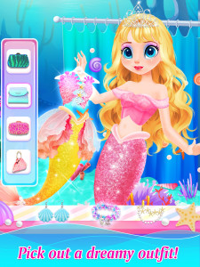 اسکرین شات بازی Mermaid Games: Princess Makeup 2