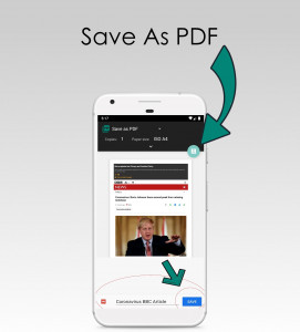 اسکرین شات برنامه Save Website To PDF (for offline access) 3