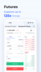 اسکرین شات برنامه BingX Trade BTC, Buy Crypto 4