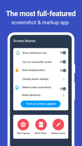 اسکرین شات 1 برنامه ScreenMaster:Screenshot Markup