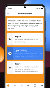 اسکرین شات 6 برنامه CryptoTab Browser Pro Level