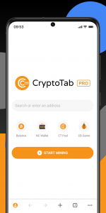 اسکرین شات برنامه CryptoTab Browser Pro Level 4