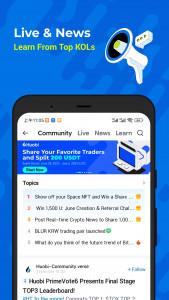 اسکرین شات برنامه HTX: Buy Crypto & Bitcoin 6