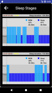 اسکرین شات برنامه Zibiphasic : Polyphasic Sleep Cycle,  Alarm Clock 5