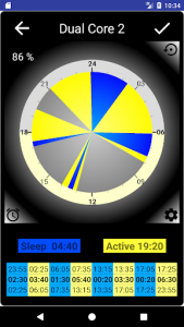 اسکرین شات برنامه Zibiphasic : Polyphasic Sleep Cycle,  Alarm Clock 4