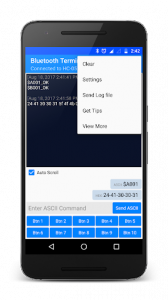 اسکرین شات برنامه Bluetooth Terminal HC-05 5