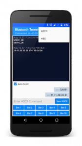 اسکرین شات برنامه Bluetooth Terminal HC-05 4