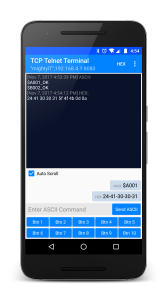اسکرین شات 4 برنامه TCP Telnet Terminal