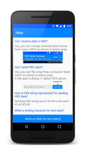 اسکرین شات 8 برنامه TCP Telnet Terminal