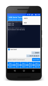 اسکرین شات 4 برنامه USB Serial Terminal