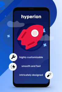 اسکرین شات برنامه hyperion launcher 1