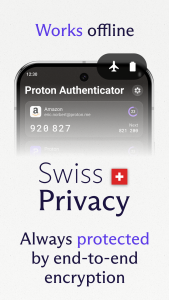 اسکرین شات 5 برنامه Proton Authenticator