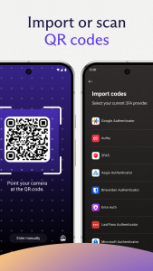 اسکرین شات 2 برنامه Proton Authenticator