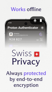 اسکرین شات 5 برنامه Proton Authenticator