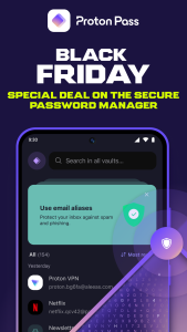 اسکرین شات 1 برنامه Proton Pass: Password Manager