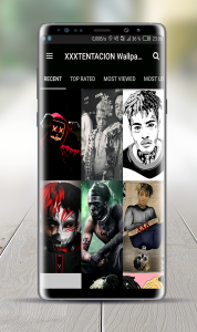اسکرین شات 1 برنامه xxxTENTACION Wallpaper HD