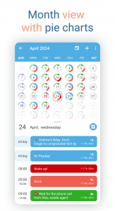 اسکرین شات برنامه Sectograph. Day & Time planner 6