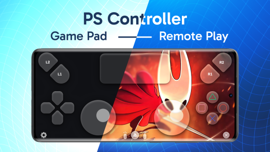 اسکرین شات 1 برنامه PS Game Controller-Remote Play