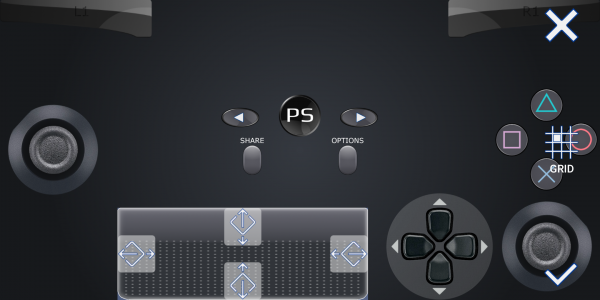 اسکرین شات برنامه PSPad: Mobile PS5/ PS4 Gamepad 3