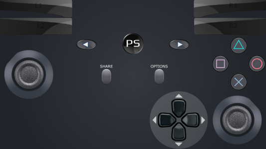 اسکرین شات برنامه PSPad: Mobile Gamepad 4