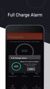 اسکرین شات برنامه Full Charge Alarm 3