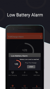 اسکرین شات برنامه Full Charge Alarm 4