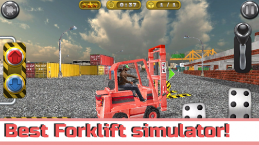 اسکرین شات بازی Forklift Loader Simulator 3D 3