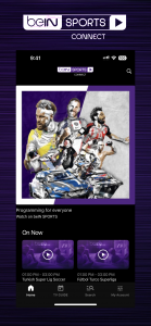 اسکرین شات 1 برنامه beIN SPORTS CONNECT
