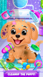 اسکرین شات 3 بازی My Cute Puppy Daycare Salon