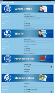 اسکرین شات برنامه Purchase Order PO PDF Maker 1