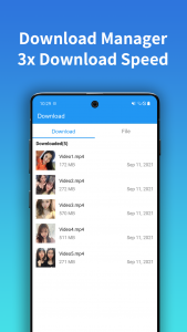 اسکرین شات برنامه Pure All Video Downloader 3