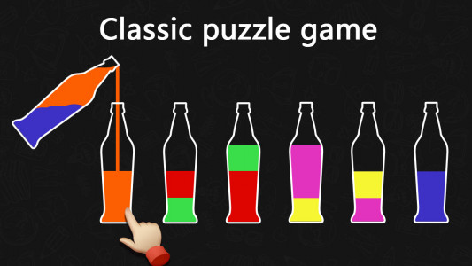 اسکرین شات 2 بازی Water Sort Puzzle-Sort Color