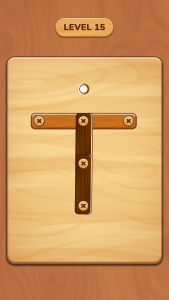اسکرین شات 1 بازی Nuts and Bolts Woody Puzzle