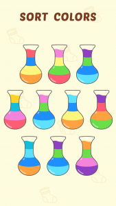اسکرین شات 5 بازی Water Sort - Sort Color Puzzle