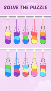 اسکرین شات 2 بازی Water Sort - Sort Color Puzzle