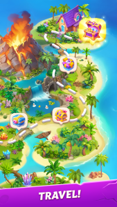 اسکرین شات 2 بازی Merge Adventure: Travel Games