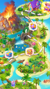 اسکرین شات 1 بازی Merge Adventure: Travel Games