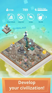 اسکرین شات بازی Merge World 2048 - City Build Civilization Games 3