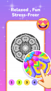 اسکرین شات 4 بازی Pixel Coloring-Color by number
