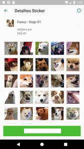 اسکرین شات برنامه Stickers: Cute and Funny Animals 🐱🐶 5