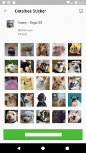 اسکرین شات برنامه Stickers: Cute and Funny Animals 🐱🐶 6