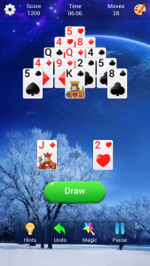 اسکرین شات 7 بازی Pyramid Solitaire