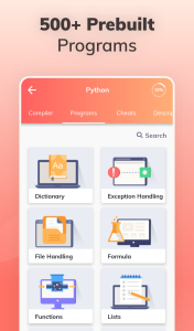 اسکرین شات 2 برنامه Learn Python Programming
